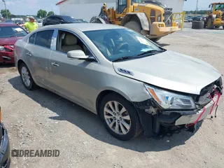 2014 Buick LaCrosse Leather with VIN 1G4GB5GR2EF285584, listed as a IAAI auction lot 42604656 with 162,349 mi miles and . Bid and sale history available at DreamBid. Image 1.