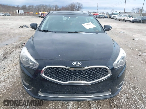 2015 Kia Cadenza Premium with VIN KNALN4D74F5188219, listed as a IAAI auction lot 41530800 with 144,330 mi miles. Bid and sale history available at carsss.com. Image 12.