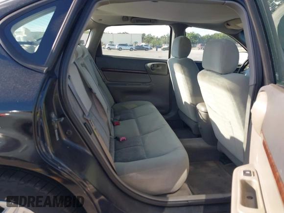 2005 Chevrolet Impala with VIN 2G1WF52EX59393851, listed as a IAAI auction lot 41848627 with 71,520 mi miles and . Bid and sale history available at DreamBid. Image 8.