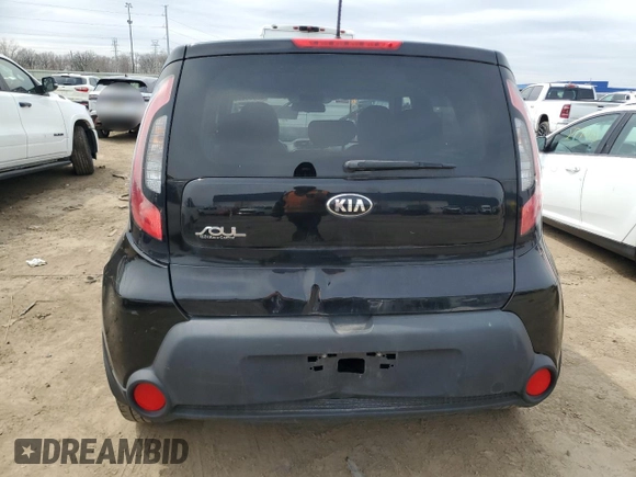 2015 Kia Soul + with VIN KNDJP3A59F7128409, listed as a Copart auction lot 52308825 with 116,542 mi miles and Clean Title. Bid and sale history available at carsss.com. Image 6.