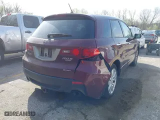 2010 Acura RDX Tech Pkg with VIN 5J8TB1H58AA005067, listed as a IAAI auction lot 41923792 with 220,246 mi miles. Bid and sale history available at carsss.com. Image 6.