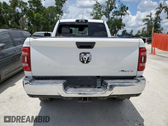 2021 Ram 2500 Tradesman with VIN 3C6UR5CJ4MG535303, listed as a Copart auction lot 58391745 with 38,282 mi miles and Salvage title. Bid and sale history available at DreamBid. Image 6.