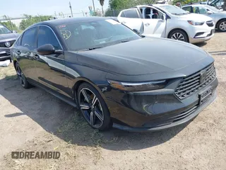 2024 Honda Accord Sport with VIN 1HGCY2F52RA003687, listed as a IAAI auction lot 41939470 with Not provided miles and . Bid and sale history available at DreamBid. Image 1.