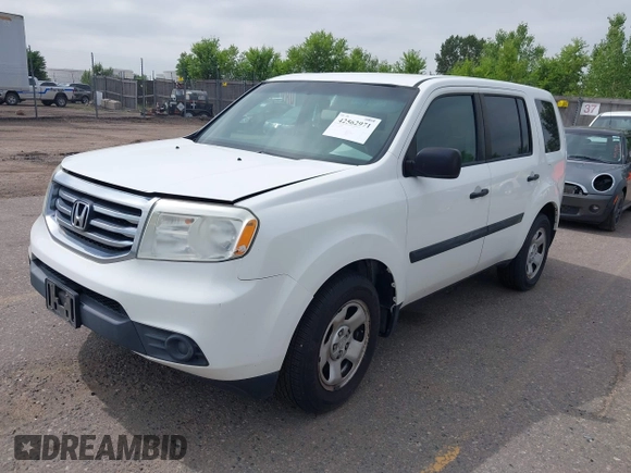 2013 Honda Pilot LX with VIN 5FNYF4H29DB028983, listed as a IAAI auction lot 42562971 with 150,207 mi miles and . Bid and sale history available at DreamBid. Image 17.