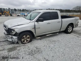 2014 Ram 1500 SLT with VIN 1C6RR6GT6ES324606, listed as a Copart auction lot 44194985 with 0 mi miles and Salvage Title. Bid and sale history available at carsss.com. Image 1.