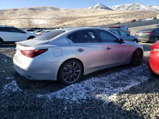 2019 Infiniti Q50 Red Sport 400 с VIN JN1FV7AP6KM760433, выставлен на аукционе Copart как лот 89014755 с пробегом 88 800 миль миль и Списание • Salvage title. История ставок и продаж доступна на DreamBid. Изображение 3.
