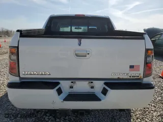 2008 Honda Ridgeline RTL with VIN 2HJYK16508H507621, listed as a Copart auction lot 52297925 with 201,558 mi miles and Salvage Title. Bid and sale history available at carsss.com. Image 6.