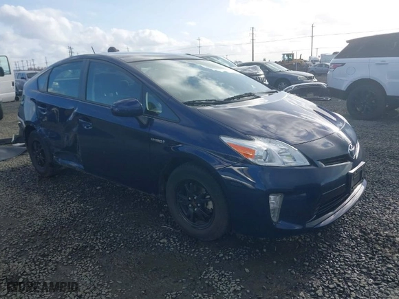 2015 Toyota Prius Four with VIN JTDKN3DU8F0410742, listed as a IAAI auction lot 41698150 with 124,676 mi miles. Bid and sale history available at carsss.com. Image 1.