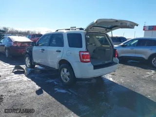 2010 Ford Escape XLT with VIN 1FMCU0D72AKC62810, listed as a IAAI auction lot 41343848 with 227,622 mi miles. Bid and sale history available at carsss.com. Image 3.