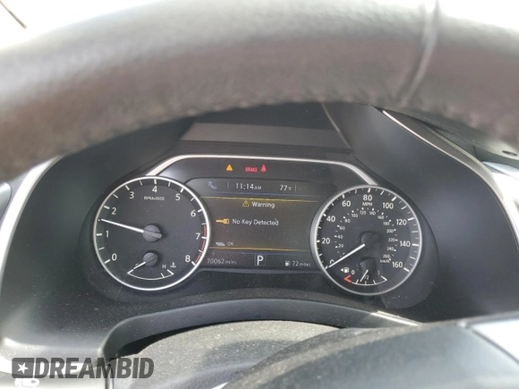 2018 Nissan Murano SV with VIN 5N1AZ2MG2JN116474, listed as a Copart auction lot 54519435 with 70,062 mi miles and Salvage Title. Bid and sale history available at DreamBid. Image 9.