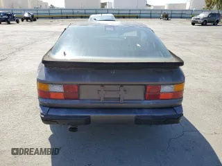 1987 Porsche 944 with VIN WP0AB0944HN472642, listed as a Copart auction lot 55420985 with 122,200 mi miles and Salvage title. Bid and sale history available at DreamBid. Image 6.