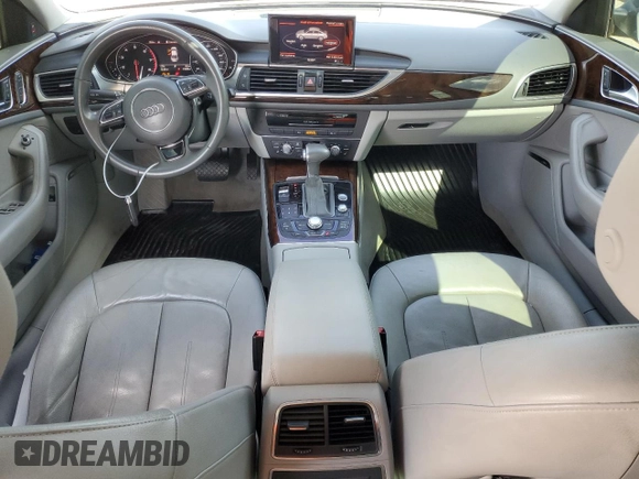 2014 Audi A6 Premium Plus with VIN WAUDFAFC5EN098909, listed as a Copart auction lot 88348415 with 71,878 mi miles and Clean title. Bid and sale history available at DreamBid. Image 8.