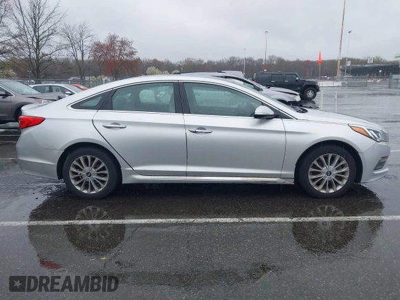 2015 Hyundai Sonata 2.4L Sport with VIN 5NPE34AF1FH124944, listed as a IAAI auction lot 42023381 with 169,376 mi miles. Bid and sale history available at carsss.com. Image 13.