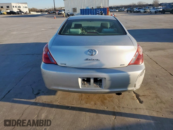 2005 Toyota Solara SE z VIN 4T1CE38P85U540242, wystawiony jako Copart lot #48628105 z przebiegiem Nie podano mil oraz Szkoda całkowita • Salvage title. Historia ofert i sprzedaży dostępna na DreamBid. Obrazek 6.