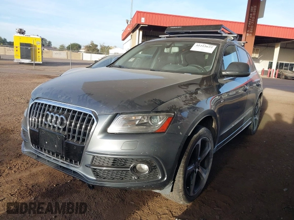 2015 Audi Q5 Prestige with VIN WA1WGAFPXFA047419, listed as a IAAI auction lot 41215622 with Not provided miles and . Bid and sale history available at DreamBid. Image 2.