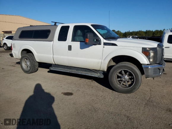 2011 Ford Super Duty F-250 SRW XL with VIN 1FT7X2B64BEB18484, listed as a Copart auction lot 87735135 with 273,286 mi miles and Salvage Title. Bid and sale history available at carsss.com. Image 4.