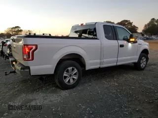 2016 Ford F-150 XL with VIN 1FTEX1CF9GKE07417, listed as a Copart auction lot 82564844 with 121,967 mi miles and Salvage Title. Bid and sale history available at carsss.com. Image 3.