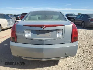 2007 Cadillac CTS with VIN 1G6DP577070161443, listed as a Copart auction lot 81595664 with 129,464 mi miles and Salvage Title. Bid and sale history available at carsss.com. Image 6.