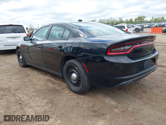 2017 Dodge Charger Police with VIN 2C3CDXKT8HH630779, listed as a IAAI auction lot 42184856 with 140,767 mi miles and . Bid and sale history available at DreamBid. Image 3.