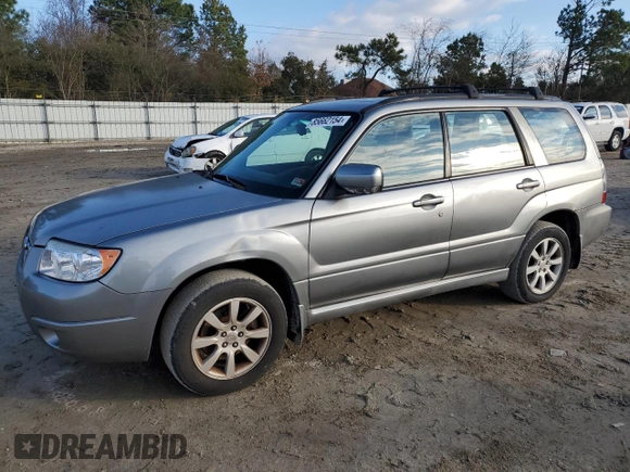 2007 Subaru Forester X with VIN JF1SG65687H706221, listed as a Copart auction lot 85662154 with 192,792 mi miles and Clean Title. Bid and sale history available at DreamBid. Image 1.