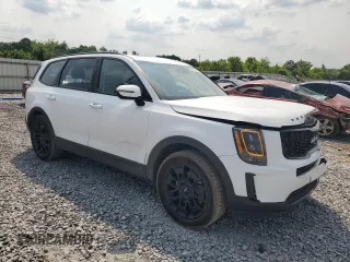 2022 Kia Telluride EX with VIN 5XYP3DHC3NG291087, listed as a Copart auction lot 59271455 with 75,318 mi miles and Salvage title. Bid and sale history available at DreamBid. Image 4.