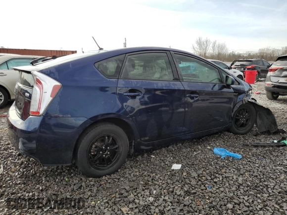 2015 Toyota Prius Four with VIN JTDKN3DU9F0479732, listed as a Copart auction lot 43252505 with 104,506 mi miles and Salvage Title. Bid and sale history available at carsss.com. Image 3.