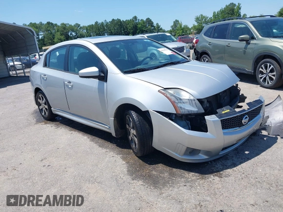 2012 Nissan Sentra SL with VIN 3N1AB6AP5CL609799, listed as a IAAI auction lot 42545511 with 178,703 mi miles and . Bid and sale history available at DreamBid. Image 1.