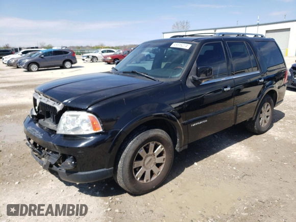 2006 Lincoln Navigator Luxury with VIN 5LMFU28596LJ10278, listed as a Copart auction lot 48616274 with 183,470 mi miles and Salvage Title. Bid and sale history available at carsss.com. Image 1.
