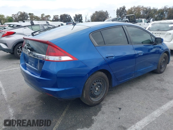 2012 Honda Insight LX with VIN JHMZE2H58CS001411, listed as a IAAI auction lot 42148575 with 155,586 mi miles and . Bid and sale history available at DreamBid. Image 4.