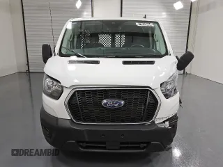 2024 Ford Transit Cargo with VIN 1FTBR1Y88RKA33375, listed as a Copart auction lot 77019444 with 7,771 mi miles and Clean Title. Bid and sale history available at DreamBid. Image 5.
