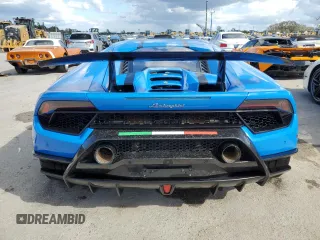 2018 LAMBORGHINI PERFORMANTE z VIN ZHWUD4ZF2JLA08437, wystawiony jako Copart lot #76293594 z przebiegiem Nie podano mil oraz Nie do naprawy • Non repairable. Historia ofert i sprzedaży dostępna na DreamBid. Obrazek 6.