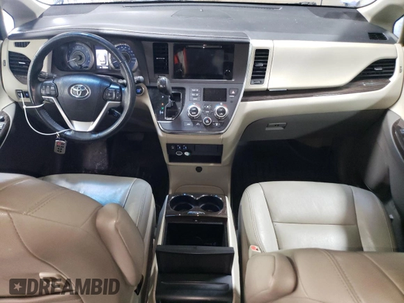 2016 Toyota Sienna XLE with VIN 5TDYK3DC6GS761982, listed as a Copart auction lot 50348425 with 78,532 mi miles and Salvage Title. Bid and sale history available at carsss.com. Image 8.