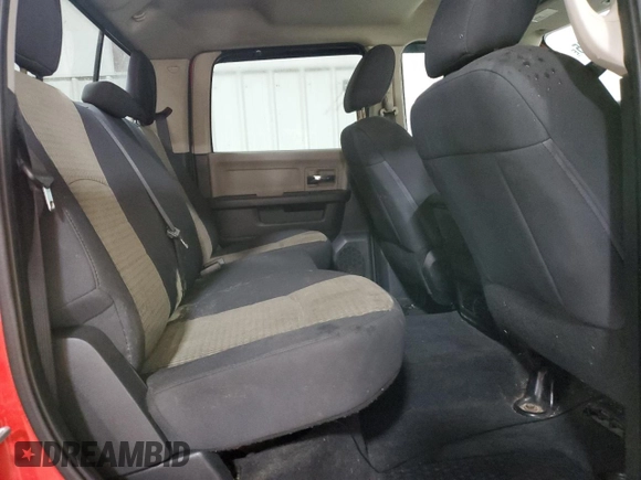 2012 Ram 2500 Big Horn z VIN 3C6UD5DL2CG259524, wystawiony jako Copart lot #60359255 z przebiegiem 174 698 mil mil oraz Szkoda całkowita • Salvage title. Historia ofert i sprzedaży dostępna na DreamBid. Obrazek 10.