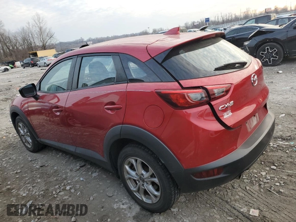 2018 Mazda CX-3 Sport with VIN JM1DKDB7XJ0313152, listed as a Copart auction lot 84892764 with 42,727 mi miles and Salvage Title. Bid and sale history available at carsss.com. Image 2.