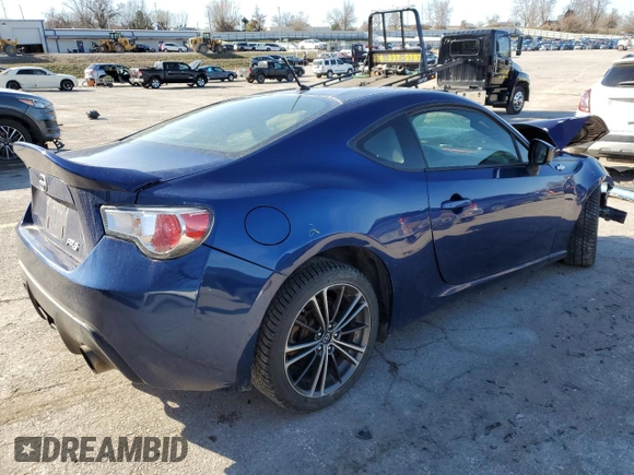 2014 Scion FR-S with VIN JF1ZNAA14E8700043, listed as a Copart auction lot 49283575 with 107,319 mi miles and Salvage Title. Bid and sale history available at DreamBid. Image 3.