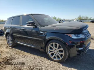 2017 Land Rover Range Rover Sport HSE with VIN SALWR2FK6HA666962, listed as a Copart auction lot 49790465 with 84,911 mi miles and Salvage Title. Bid and sale history available at carsss.com. Image 4.