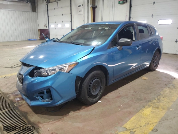 2017 Subaru Impreza with VIN 4S3GTAA64H1716565, listed as a Copart auction lot 82158524 with 0 mi miles and Salvage Title. Bid and sale history available at carsss.com. Image 2.