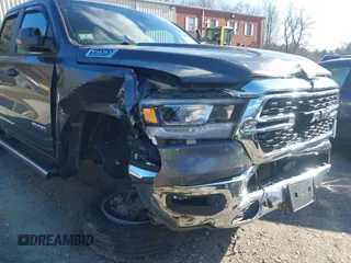 2023 Ram 1500 Big Horn with VIN 1C6SRFBT1PN599357, listed as a IAAI auction lot 41051363 with 24,789 mi miles. Bid and sale history available at carsss.com. Image 6.
