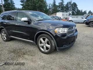 2011 Dodge Durango Citadel with VIN 1D4SE5GT9BC595393, listed as a Copart auction lot 65574855 with 193,538 mi miles and Salvage title. Bid and sale history available at DreamBid. Image 14.