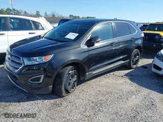 2015 Ford Edge SEL with VIN 2FMTK4J86FBC24301, listed as a IAAI auction lot 41758820 with 94,915 mi miles. Bid and sale history available at carsss.com. Image 2.