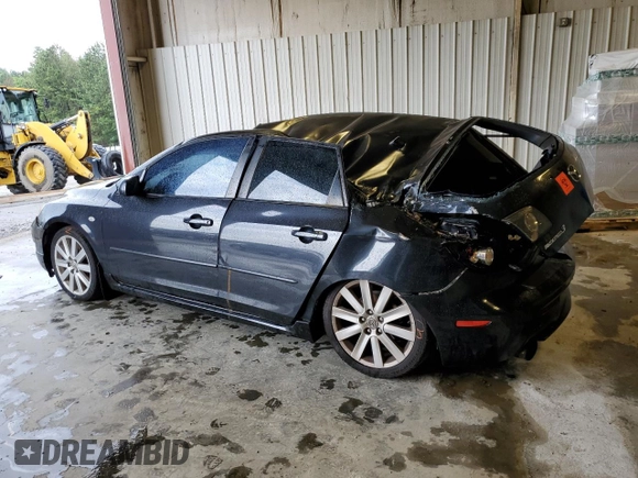 2008 Mazda 3 Mazdaspeed3 Sport with VIN JM1BK34L481776517, listed as a Copart auction lot 61673085 with 150,999 mi miles and Salvage title. Bid and sale history available at DreamBid. Image 2.