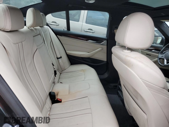 2018 BMW 5 Series 530i xDrive with VIN WBAJA7C5XJWC76816, listed as a Copart auction lot 52734405 with 77,917 mi miles and Clean Title. Bid and sale history available at carsss.com. Image 10.