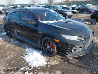 2021 Honda Civic Type R Touring with VIN SHHFK8G70MU200839, listed as a IAAI auction lot 41397206 with 27,945 mi miles. Bid and sale history available at carsss.com. Image 1.