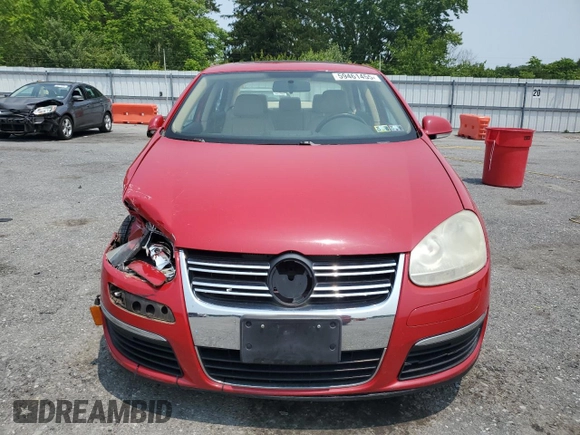 2008 Volkswagen Jetta SE with VIN 3VWRM71KX8M056117, listed as a Copart auction lot 59461455 with 103,928 mi miles and Salvage title. Bid and sale history available at DreamBid. Image 5.