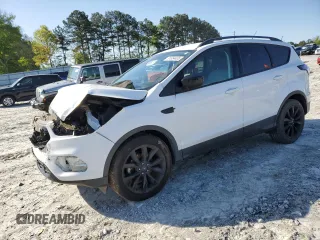 2017 Ford Escape SE with VIN 1FMCU0GD3HUE64796, listed as a Copart auction lot 51954405 with 120,709 mi miles and Salvage Title. Bid and sale history available at carsss.com. Image 1.