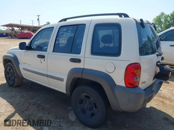 2003 Jeep Liberty Sport with VIN 1J4GK48K33W512868, listed as a IAAI auction lot 41986758 with 189,473 mi miles and . Bid and sale history available at DreamBid. Image 3.