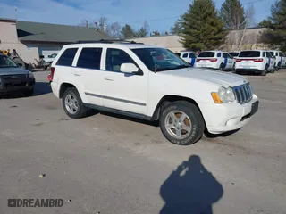 2008 Jeep Grand Cherokee Limited with VIN 1J8HR58238C191217, listed as a IAAI auction lot 41773239 with 215,085 mi miles. Bid and sale history available at carsss.com. Image 1.