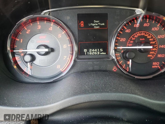2016 Subaru WRX STI z VIN JF1VA2V65G9826737, wystawiony jako Copart lot #69231864 z przebiegiem 118 263 mil mil oraz Czysty tytuł • Clean title. Historia ofert i sprzedaży dostępna na DreamBid. Obrazek 9.