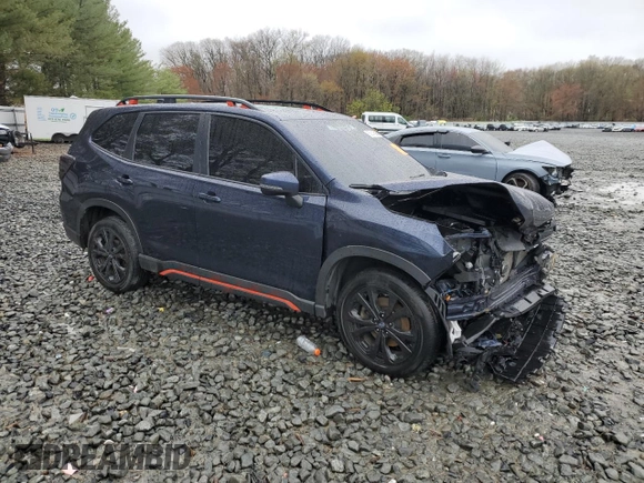 2022 Subaru Forester Special Sports with VIN JF2SKAJC0NH493030, listed as a Copart auction lot 52141245 with Not provided miles and Salvage title. Bid and sale history available at DreamBid. Image 4.