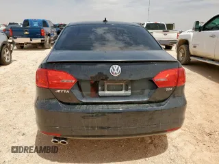 2014 Volkswagen Jetta TDI w/Premium with VIN 3VW3L7AJ2EM443384, listed as a Copart auction lot 56748125 with 137,987 mi miles and Salvage title. Bid and sale history available at DreamBid. Image 6.